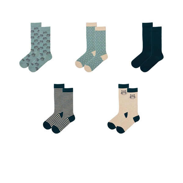 Bild 2 von LILY & DAN Kleinkinder und Kinder Kniestrümpfe, 5 Paar