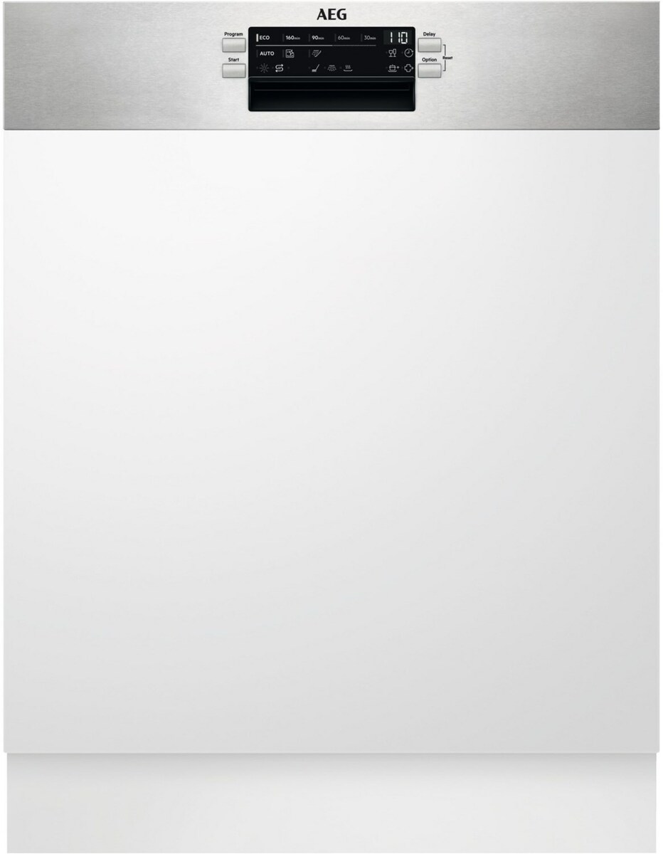 Bild 1 von Favorit FES6491XZM Teilintegrierter Einbau-Geschirrspüler 60 cm edelstahl / C