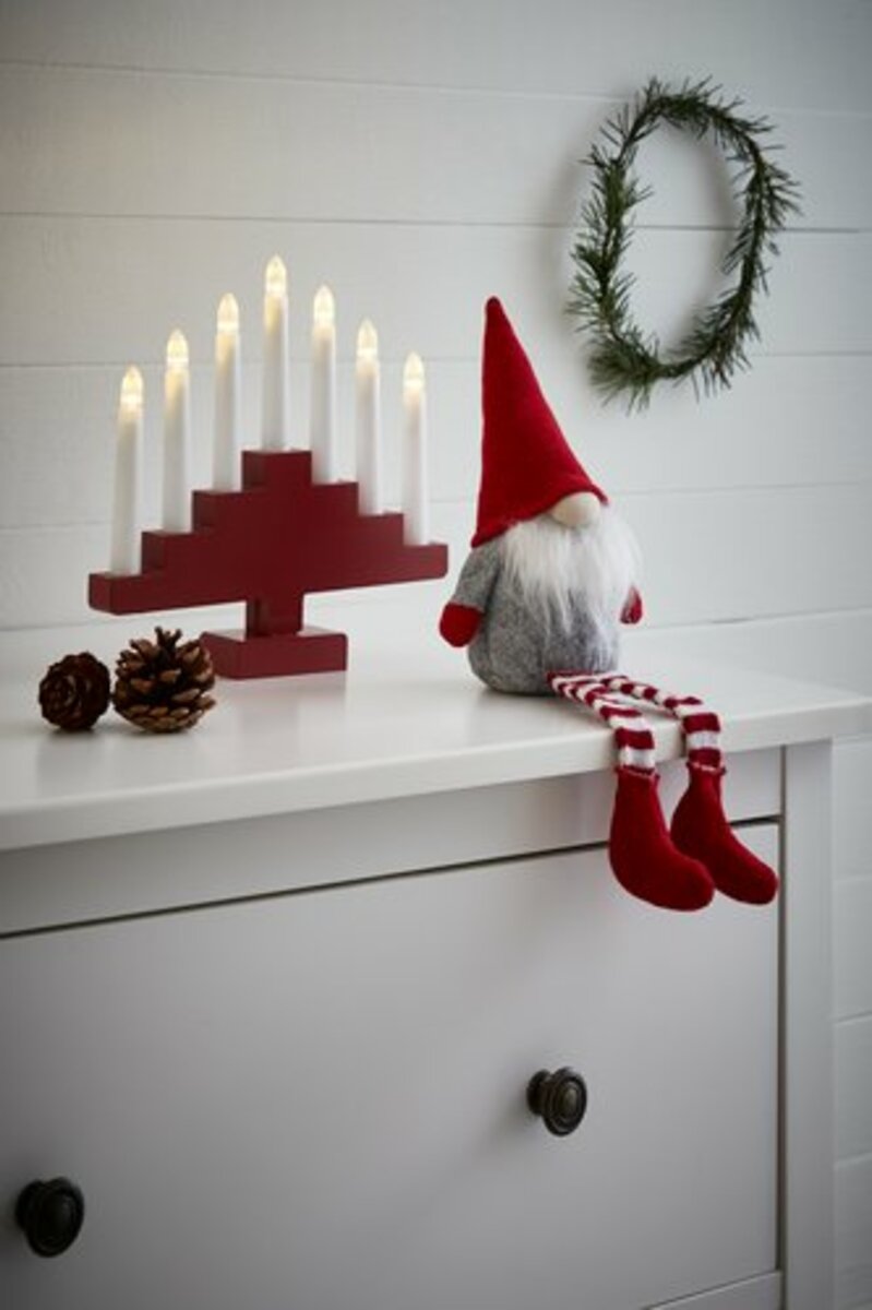 Bild 3 von Weihnachtswichtel MOLDAVIT H30cm rot