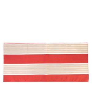 Outdoor-Tischläufer rot-beige 40x90 cm