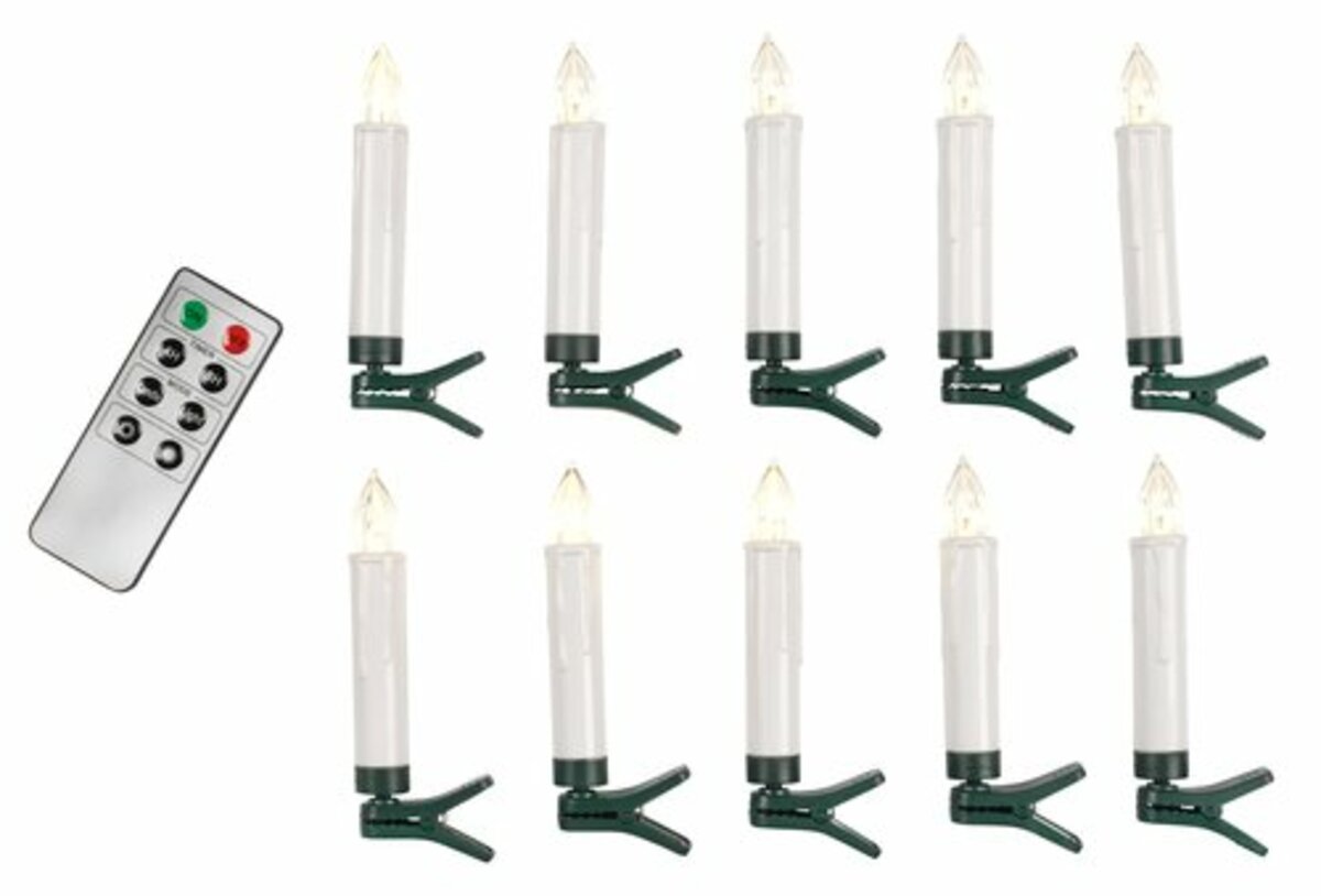 Bild 1 von Kabellose Weihnachtsbaumlichter MANDEL