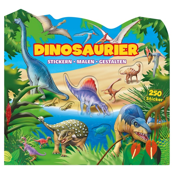 Bild 2 von Konturenmalbuch mit Stickern