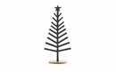 Bild 1 von Weihnachtsbaum mit Stern, schwarz,  40 cm