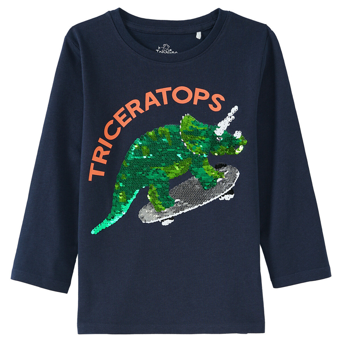 Bild 1 von Jungen Langarmshirt mit Wendepailletten