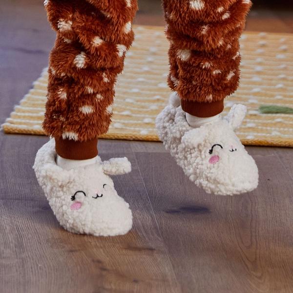 Bild 3 von LILY & DAN Kleinkinder Plüschhausschuhe