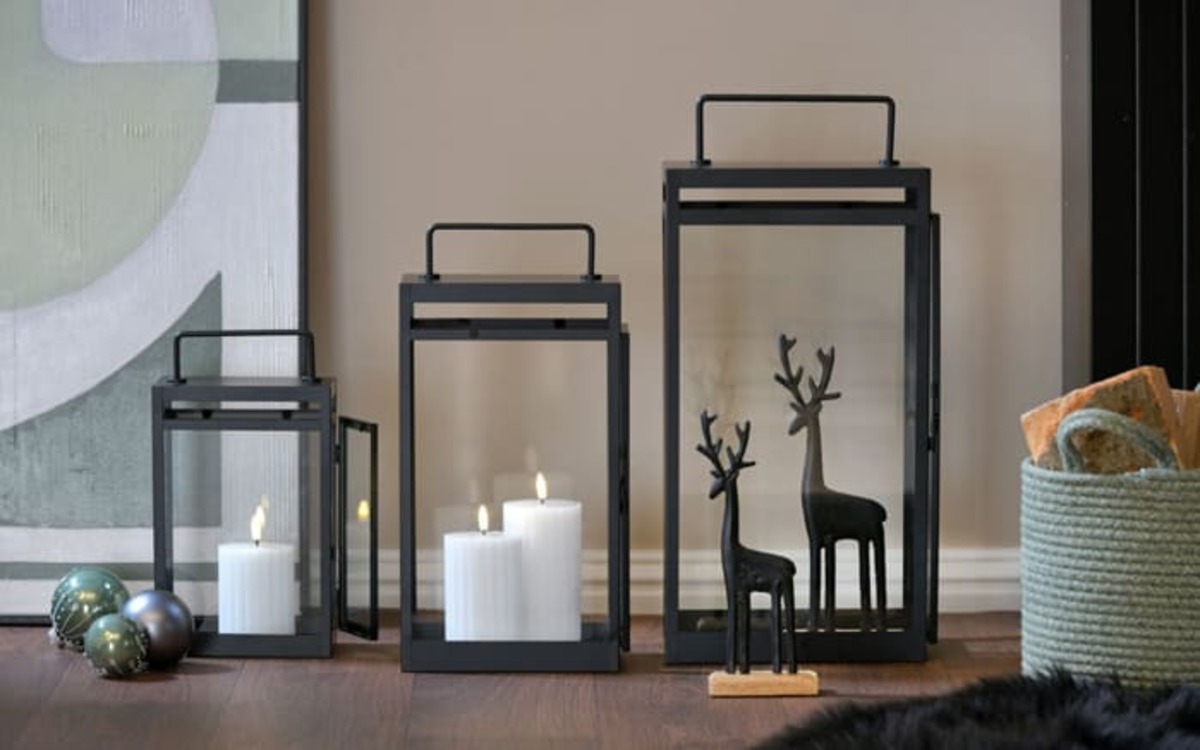 Bild 2 von Deko-Hirsch , schwarz, 25 cm