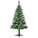 Bild 1 von Juskys Weihnachtsbaum 150 cm künstlich mit Schnee & Ständer – Tannenbaum Innen – Weihnachtsdeko