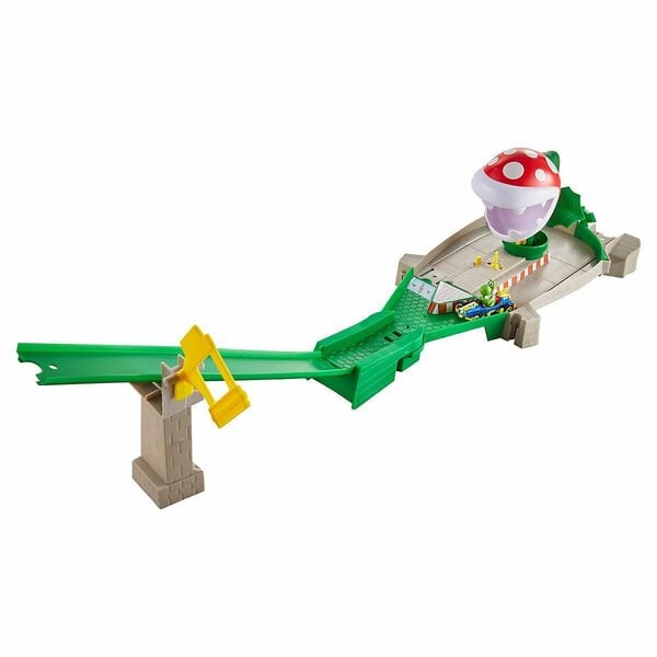 Bild 1 von Mattel® Autorennbahn Hot Wheels Mario Kart Piranha-Pflanzen-Trackset