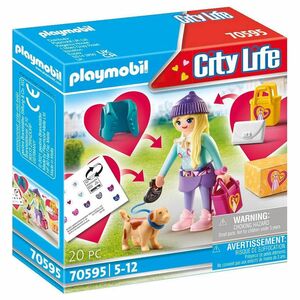 PLAYMOBIL® 70595 - City Life - Fashion Girl mit Hund