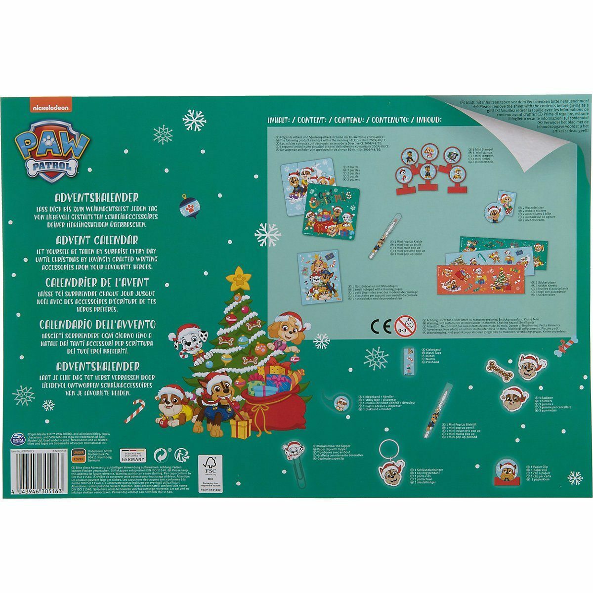 Bild 4 von UNDERCOVER Adventskalender Adventskalender PAW Patrol