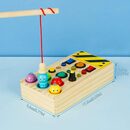 Bild 3 von autolock Lernspielzeug Montessori Spielzeug,Busy Board mit LED Lichtschalter, Activity Board Holzspielzeug,Sensorik Spielzeug für Kleinkinder