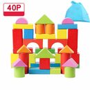 Bild 1 von Deliana.home Spielturm-Spielzeugset Kinderblockset, Holz, große Partikel, Baby Lernspielzeug, (40-tlg)