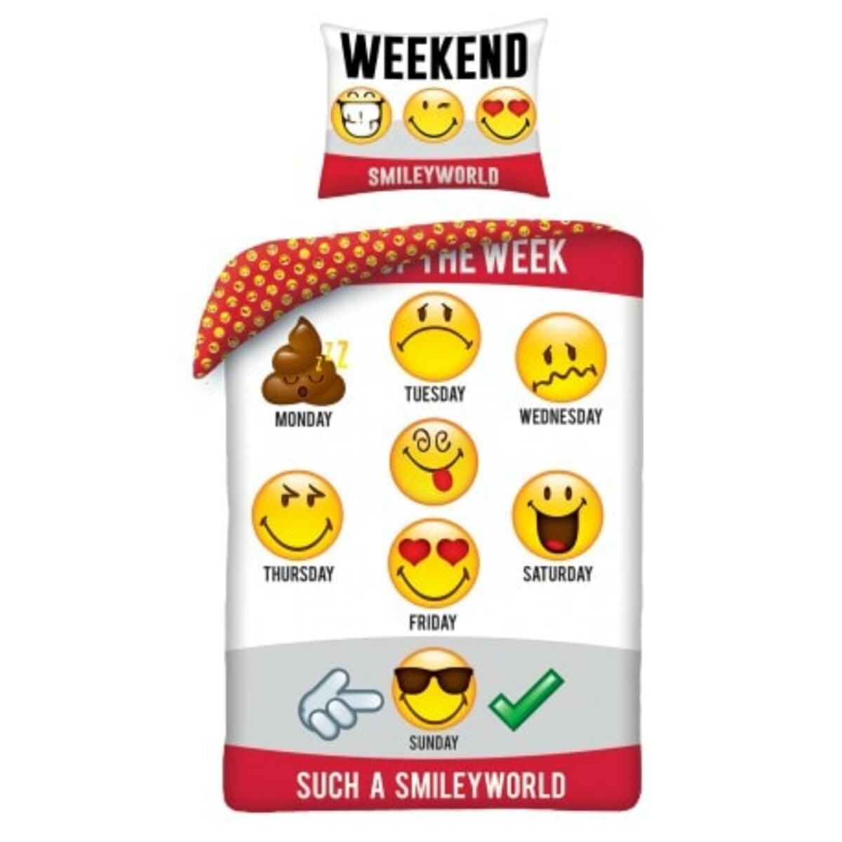 Bild 1 von Smiley - Bettwäsche
