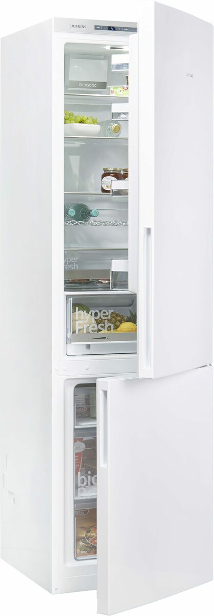 Bild 1 von SIEMENS Kühl-/Gefrierkombination KG39EAWCA, 201 cm hoch, 60 cm breit