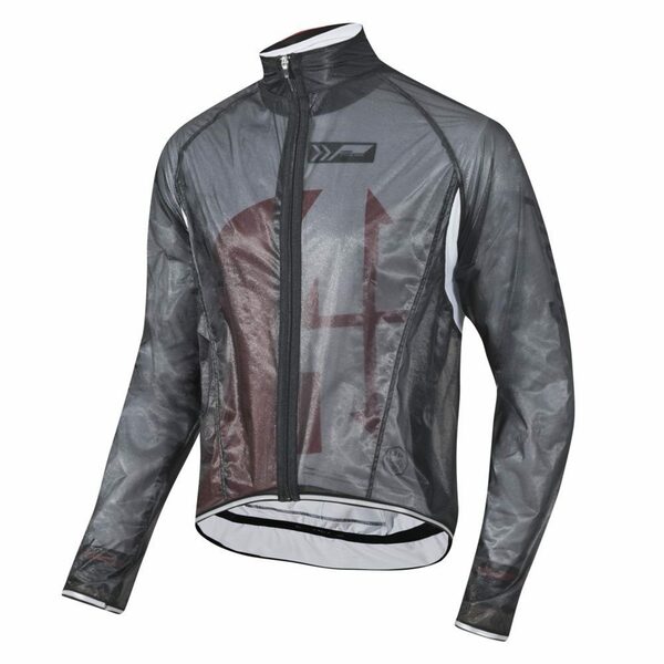 Bild 1 von prolog cycling wear Regenjacke Regenjacke Fahrradjacke Herren „ Race fit Zero Wind & Ware Black“ wasserdicht, atmungsaktiv, elastisch, schmal geschnitten