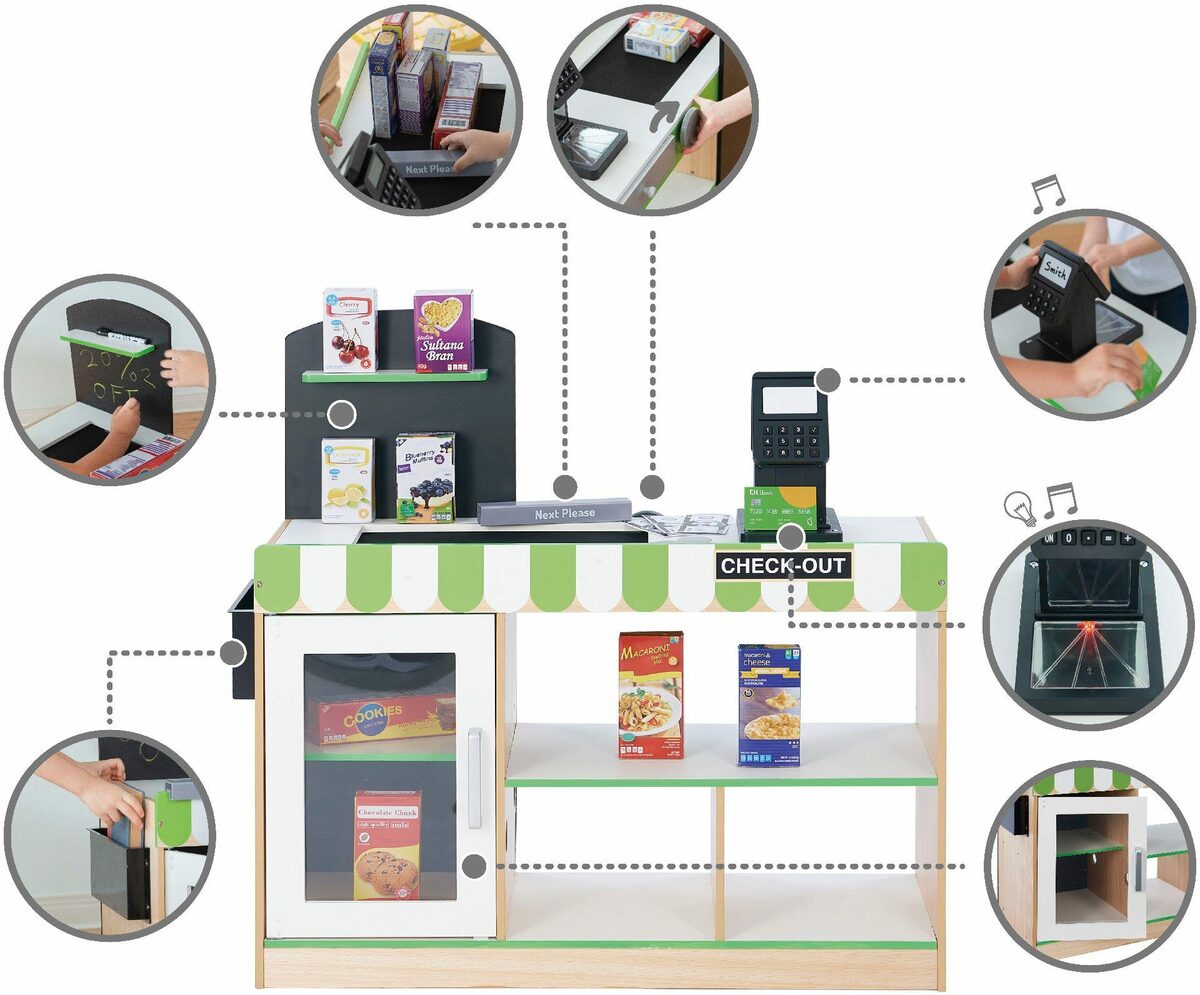 Bild 2 von TEAMSON™ KIDS    Kaufladen Holzspielzeug, Austin