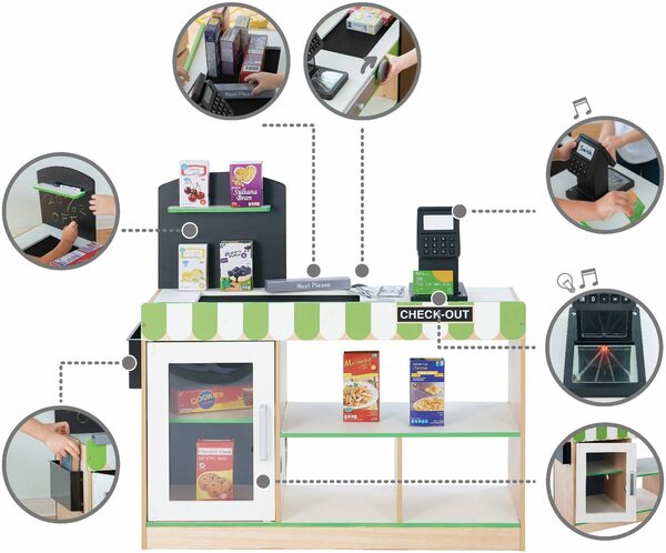 Bild 2 von TEAMSON™ KIDS    Kaufladen Holzspielzeug, Austin