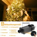 Bild 4 von Elegear LED-Lichterkette 10/25/50M Lichterkette mit dark grüne Linien für Weihnachtsbaum, 100-flammig, Weihnachtsdeko Innen/Außen mit 8Modi