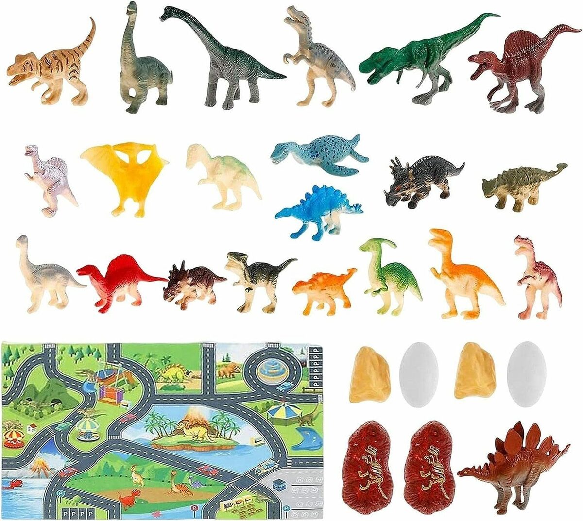 Bild 3 von autolock Adventskalender Adventskalender 24 Tage Dinosaurier Countdown Kalender Sammlungsset (24-tlg)