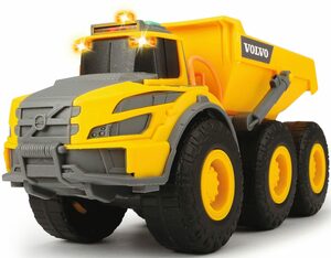 Dickie Toys Spielzeug-Baumaschine Volvo Articulated Hauler, mit Licht & Sound