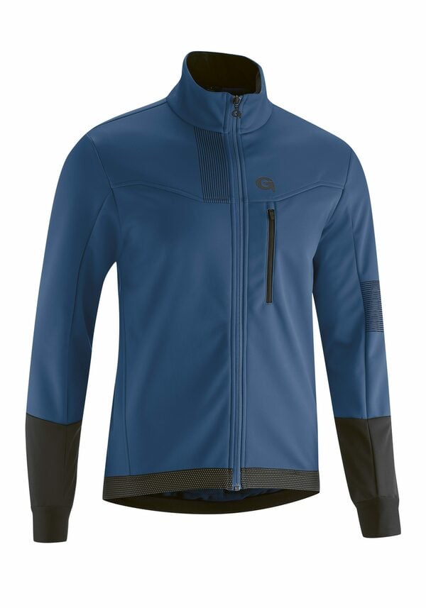 Bild 1 von Gonso Fahrradjacke Valaff Herren Softshell-Jacke, Windjacke atmungsaktiv und wasserabweisend