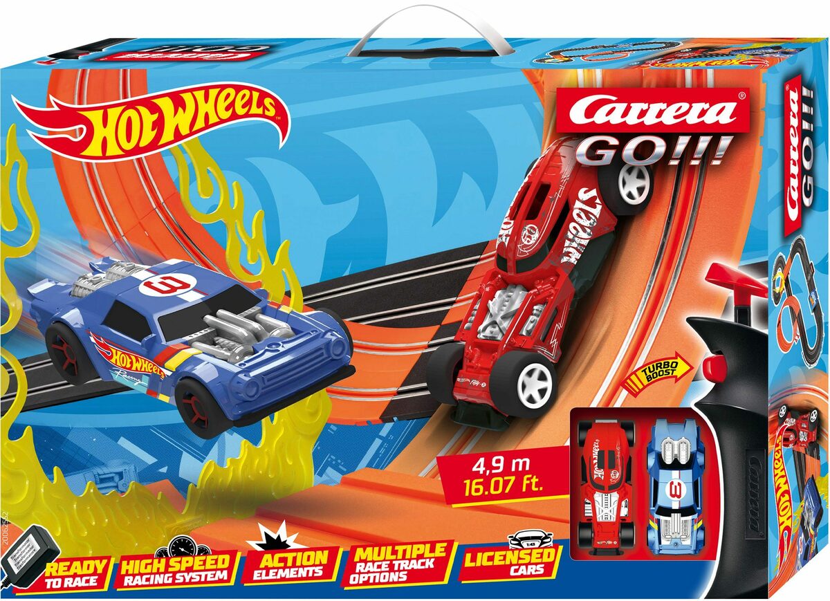 Bild 1 von Carrera® Autorennbahn Carrera® GO Hot Wheels 4,9 (Streckenlänge 4,9 m)