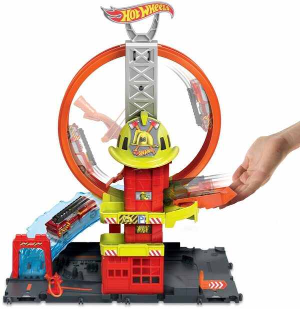 Bild 2 von Hot Wheels Spiel-Gebäude City Super Fire Station