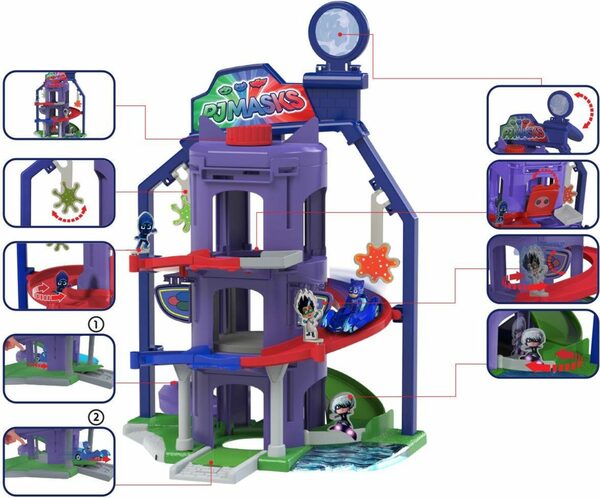 Bild 3 von Dickie Toys Spiel-Parkhaus PJ Masks Team Headquarter