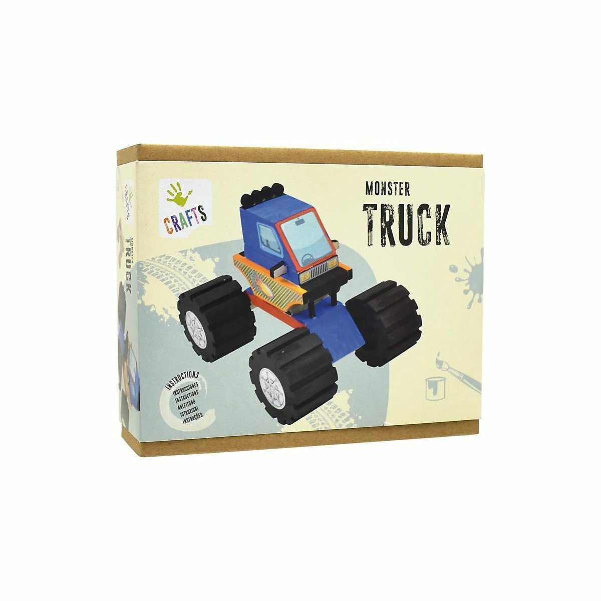 ANDREU Toys Holzbaukasten CRAFTS Bastelset - Monstertruck von OTTO für