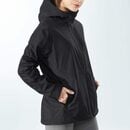 Bild 2 von COSTWAY Fahrradjacke Damen Regenjacke atmungsaktiv, mit Kapuze, wasserdicht