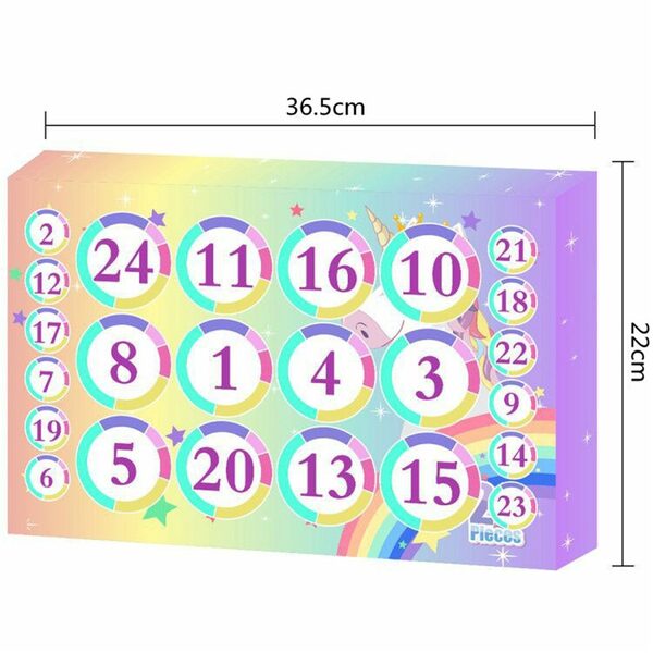 Bild 2 von Inshow Adventskalender Weihnachts-Adventskalender,2023 New 24 PCS Geburtstag Set