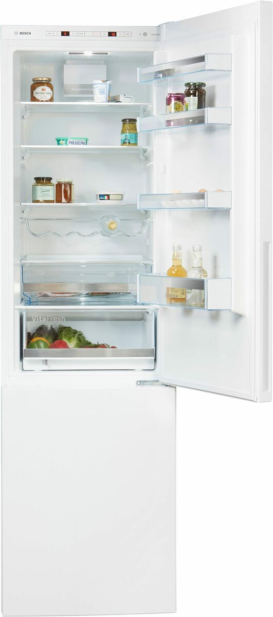 Bild 4 von BOSCH Kühl-/Gefrierkombination Serie 6 KGE39AWCA, 201 cm hoch, 60 cm breit