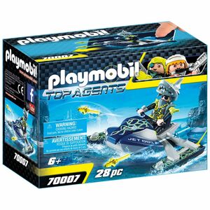 PLAYMOBIL® 70007 - Top Agents - Team S.H.A.R.K. Rocket Rafter