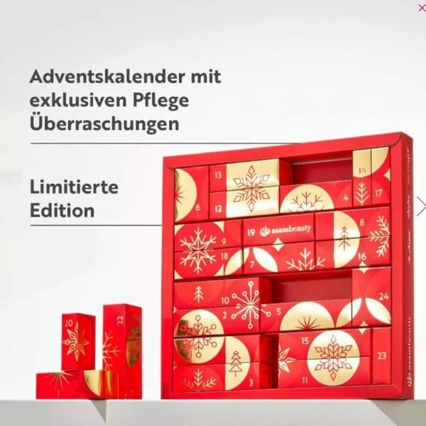 Bild 2 von asambeauty Adventskalender Adventskalender 2023 ASAM Beauty Class Frauen Kosmetik Advent Kalender, Pflege Weihnachtskalender Adventkalender, Frau & Mädchen Damen