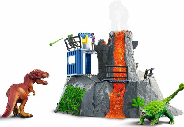 Bild 2 von Schleich® Spielwelt DINOSAURS, Große Vulkan-Expedition (42564)