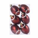 Bild 1 von ZmdecQna Weihnachtsbaumkugel 6 stücke Weihnachten Sport Ball Ornament Weihnachtsbaum Party Decor