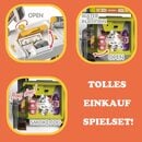 Bild 3 von PENGBU RC Kaufladen Kaufmannsladen Kinder mit Zubehör, Kaufladen Kasse Kinder Spielzeug (Set, Komplettset), Einkaufswagen für Kinder, Kaufladen Zubehör Plastik, 65PCS