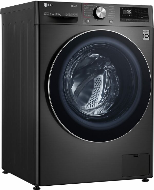 Bild 1 von LG Waschmaschine F6WV710P2S, 10,5 kg, 1600 U/min, TurboWash® - Waschen in nur 39 Minuten