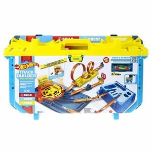 Mattel® Spielzeug-Rennwagen Mattel GVG11 - Hot Wheels - Track Builder Unlimited - Schnellstarter-Box mit einem Fahrzeug