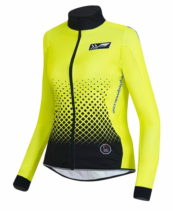 Bild 1 von prolog cycling wear Funktionsjacke Fahrradjacke Damen Softshell Übergang „Safety Jacket Zero Wind & Water“ leichte Radjacke elastisch, mit Reflexelementen