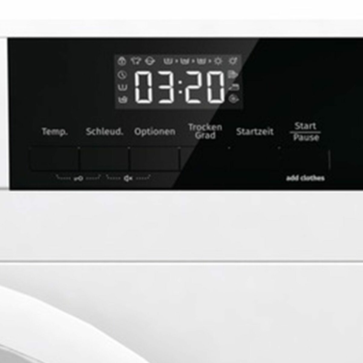 Bild 3 von GORENJE Waschtrockner W3D2A854ADPS/DE, 8,00 kg, 5,00 kg, 1400 U/min, 15 Programme, AquaStop, Kindersicherung