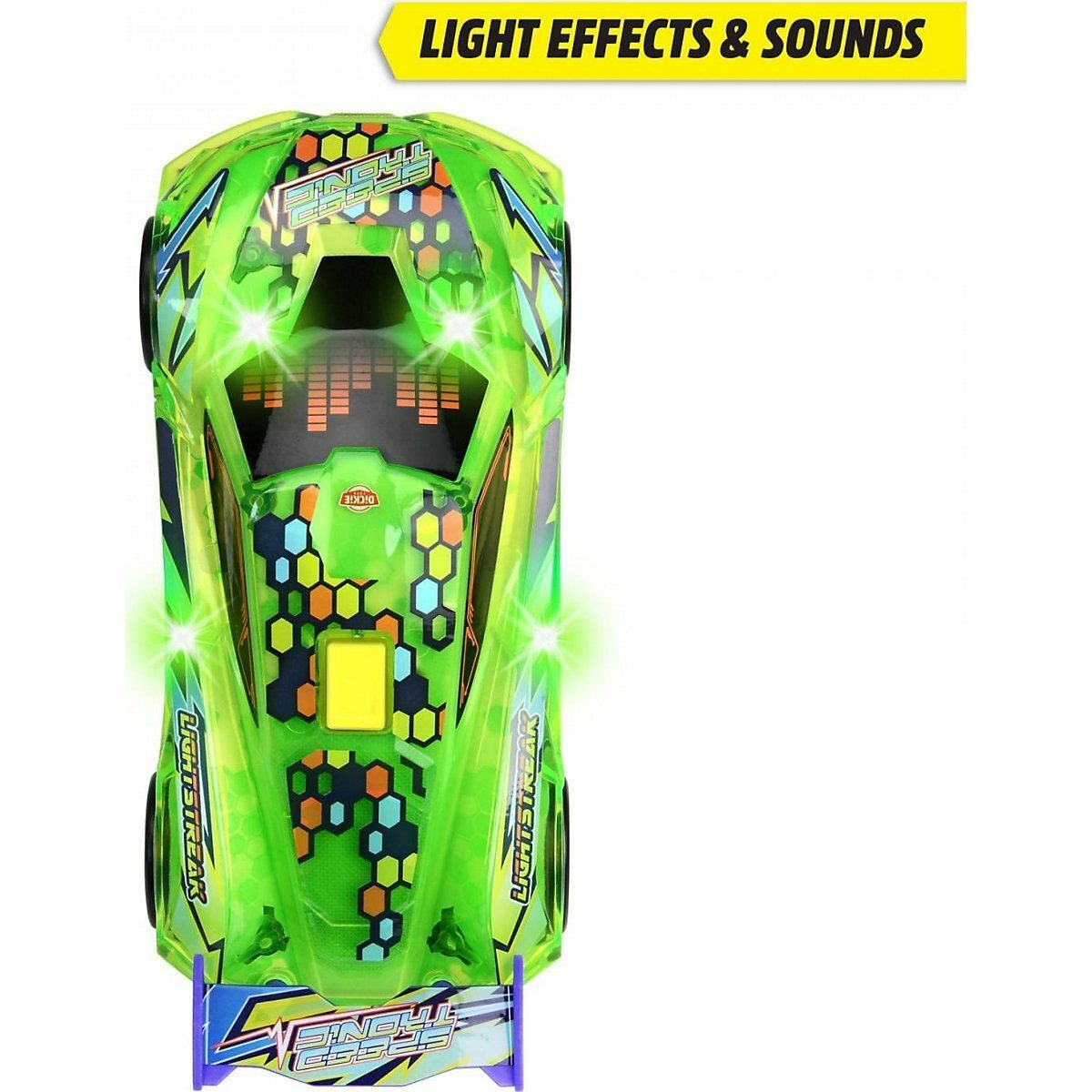 Bild 3 von Dickie Toys Spielzeug-Auto Spielzeugauto Speed Tronic mit Lichtwechsel &