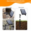 Bild 2 von CALIYO LED Gartenleuchte Solar Kristall Kugeln Warmweiß 100 LEDs 12M, 8 Modi Solar Lichterkette,Außer Innen Lichter Beleuchtung, Solar LED lichterkette balkon außen