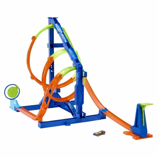 Bild 1 von Mattel® Autorennbahn Hot Wheels Looping-Twister Set, mit Fahrzeug 1:64 für Kinder ab 6 Jahren