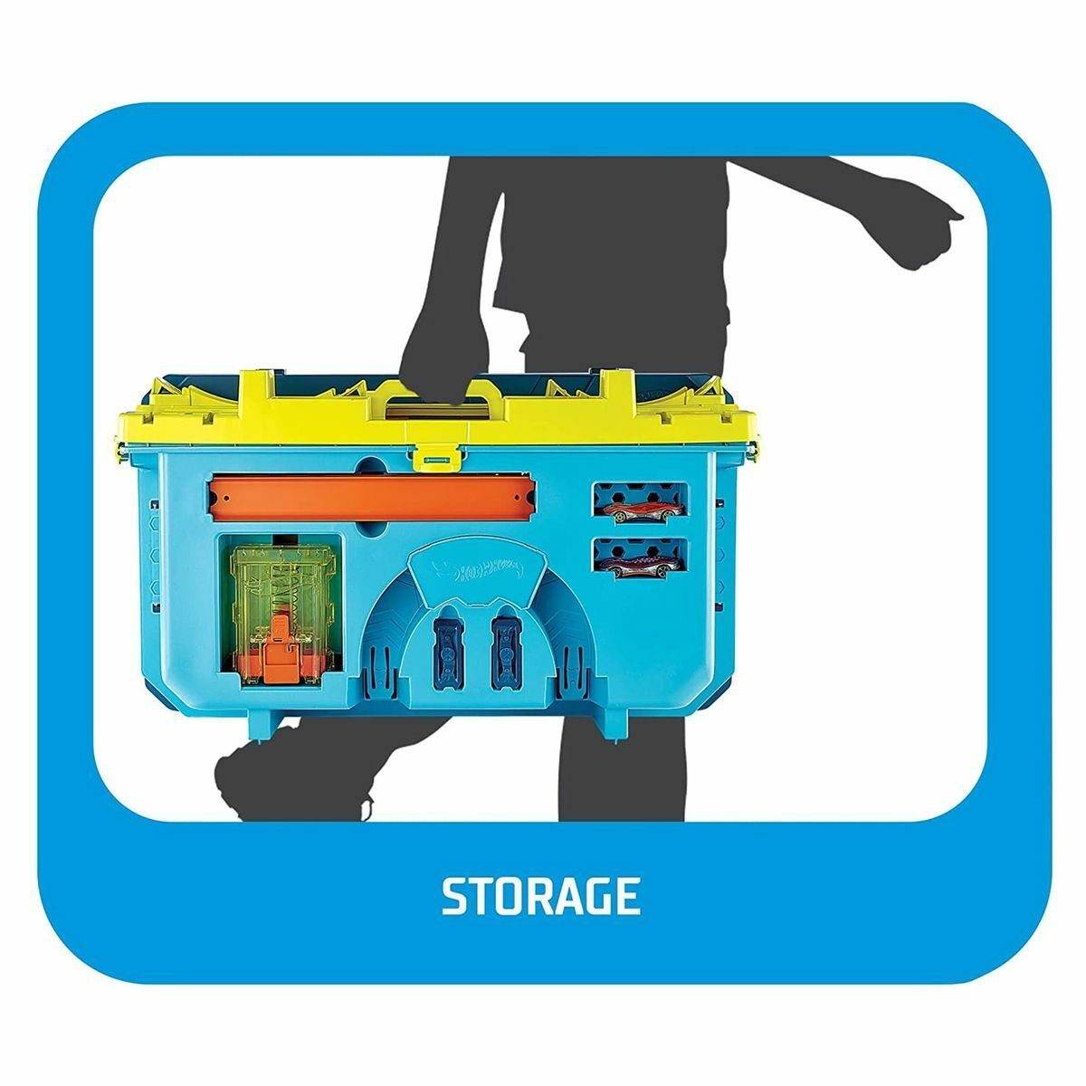 Bild 4 von Mattel® Spielzeug-Rennwagen Mattel GVG11 - Hot Wheels - Track Builder Unlimited - Schnellstarter-Box mit einem Fahrzeug