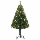 Bild 1 von Juskys künstlicher Weihnachtsbaum 120 cm - Baum mit LED Beleuchtung & Ständer - Tannenbaum