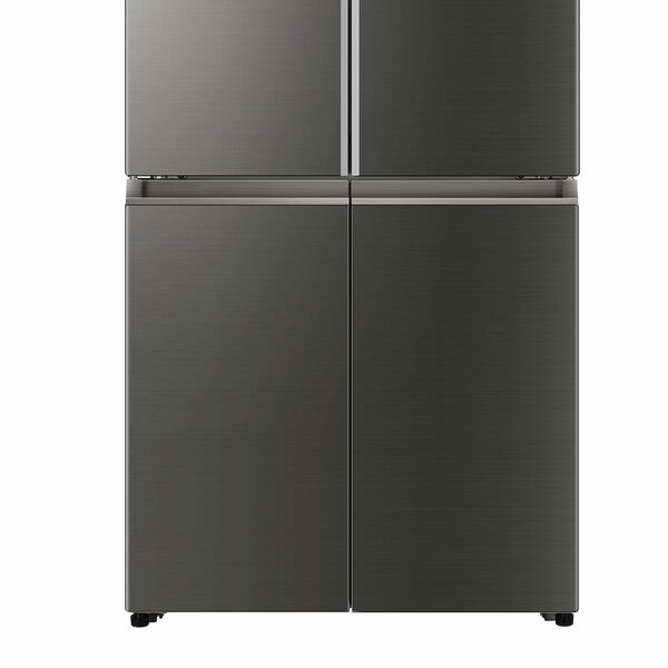 Bild 4 von Haier Kühl-/Gefrierkombination Design Cube 4 Door HTF -508DGS7, 190 cm hoch, 83 cm breit, Total No Frost, MyZone, MySwitchZone, Daylight– LED, Iconic Glas Grey