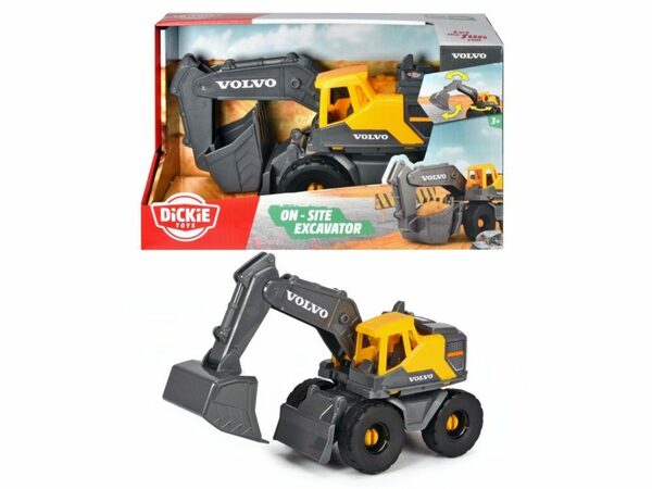Bild 1 von Dickie Toys Spielzeug-Bagger Construction Volvo On-site Excavator 203724003