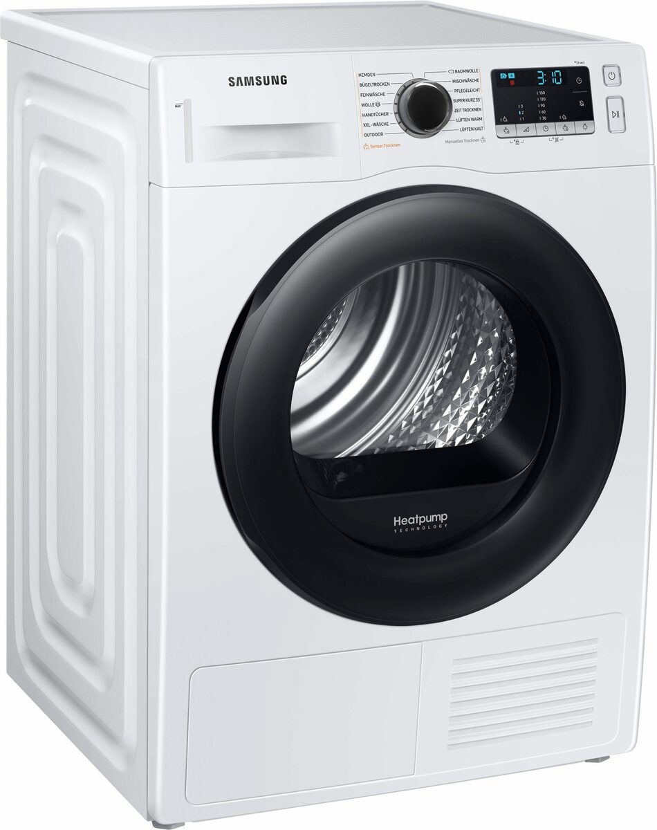 Bild 1 von Samsung Wärmepumpentrockner DV5000T (LED) DV81TA020AE/EG, 8 kg, Knitterschutz