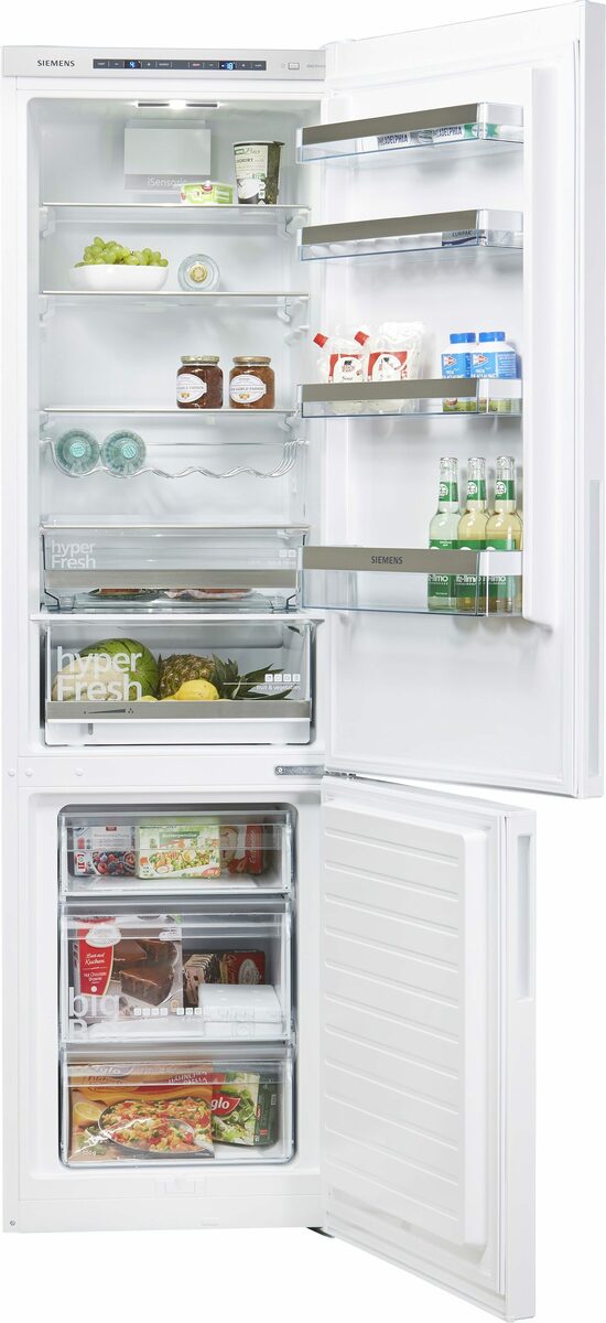 Bild 2 von SIEMENS Kühl-/Gefrierkombination KG39EAWCA, 201 cm hoch, 60 cm breit